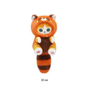 им Кот арт. 209103 В костюме красной панды сидит 23 см в пак. им Кот арт. 209103 В костюме красной панды сидит 23 см в пак.