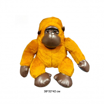 им Обезьяна арт. DYB-2026-9-2 Горилла рыжая 42 см в пак_ им Обезьяна арт. DYB-2026-9-2 Горилла рыжая 42 см в пак_