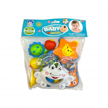 Погремушка арт. 999-31 Набор "Зверушки" в пак.• Погремушка арт. 999-31 Набор "Зверушки" в пак.•