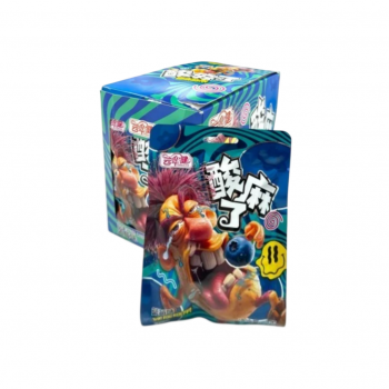 Конфета арт. 990221-3 Суперкислая "Черника" 22 г 20 шт. в кор., Конфета арт. 990221-3 Суперкислая "Черника" 22 г 20 шт. в кор.,