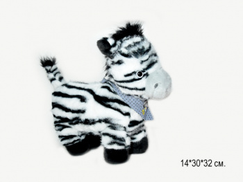 им Лошадь арт. 89038-3-209 Белая в черную полоску 30*32 cм в пак. им Лошадь арт. 89038-3-209 Белая в черную полоску 30*32 cм в пак.