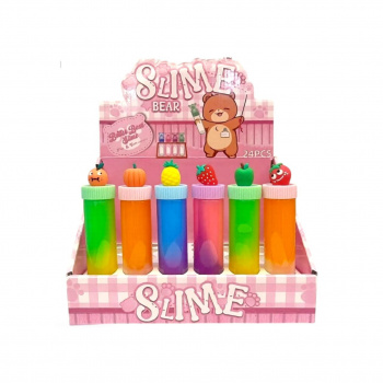 Лизун арт. RF-1881 Колба "Фрукт" 118 г 16*3 см (24 шт.) шоубокс Лизун арт. RF-1881 Колба "Фрукт" 118 г 16*3 см (24 шт.) шоубокс