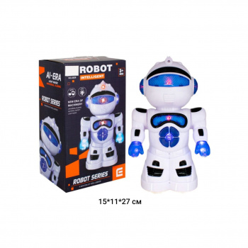 Робот арт. 2629 "Интеллегент" на батар. свет, звук в кор. 27*11*15,5 Робот арт. 2629 "Интеллегент" на батар. свет, звук в кор. 27*11*15,5