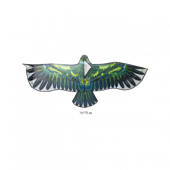 Воздушный змей арт. PT032 Орел зеленый 151 см в пак. Воздушный змей арт. PT032 Орел зеленый 151 см в пак.