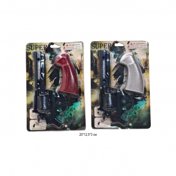 Оружие арт. 808208 Пистолет на пистонах в ассортименте на листе_ Оружие арт. 808208 Пистолет на пистонах в ассортименте на листе_