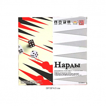 Нарды арт. QX8410 Магнитные в кор._ Нарды арт. QX8410 Магнитные в кор._