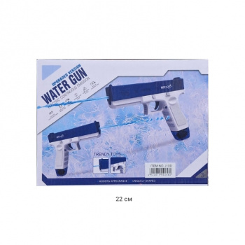 Водное оружие арт. J100 На батар. 22 см цвета микс в кор.= Водное оружие арт. J100 На батар. 22 см цвета микс в кор.=